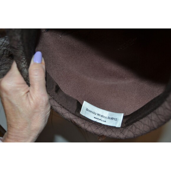 Vintage Hat Brenda Waites Bolling Royal and Stylish - Picture 8 of 9